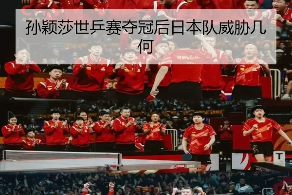 孙颖莎世乒赛夺冠后日本队威胁几何
